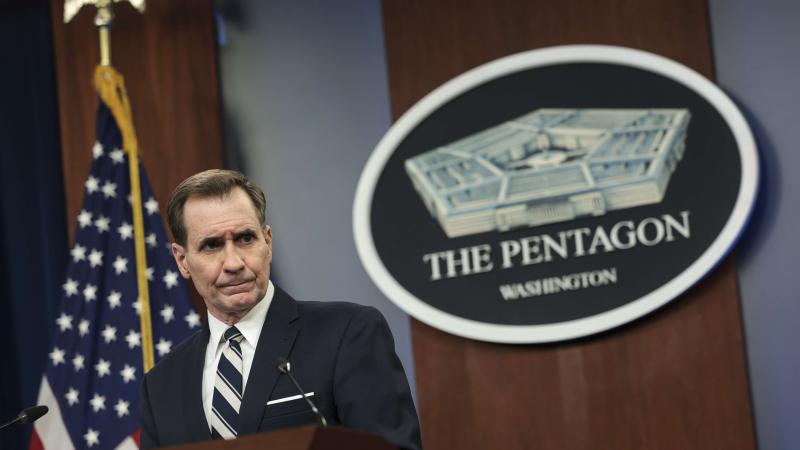 Pentagona preses sekretārs Džons Kirbijs
