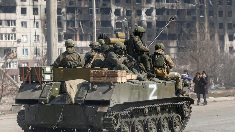 Krievijas okupācijas spēki Mariupolē, Ukrainā