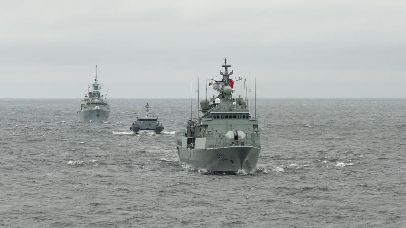 Militārās mācības Baltijas jūrā