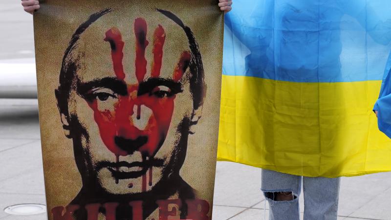 Protesti pret Krievijas diktatora V. Putina sākto karu Ukrainā 