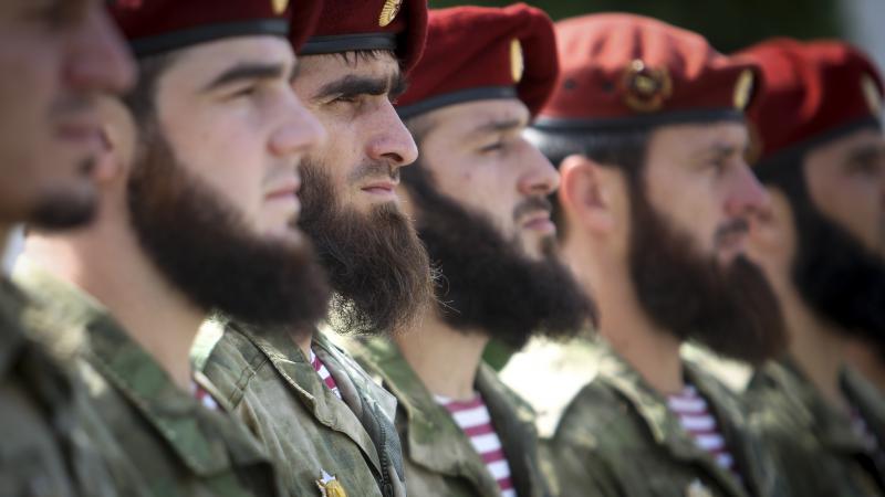 Čečenijas īpašo spēku karavīri