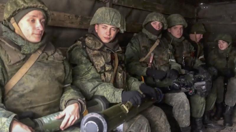 Krievijas okupētā Doņeckas reģiona teroristu bandas DNR kaujinieki