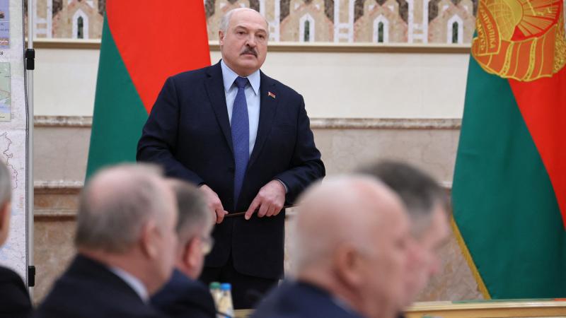 Baltkrievijas pašpasludinātais diktators Aleksandrs Lukašenko