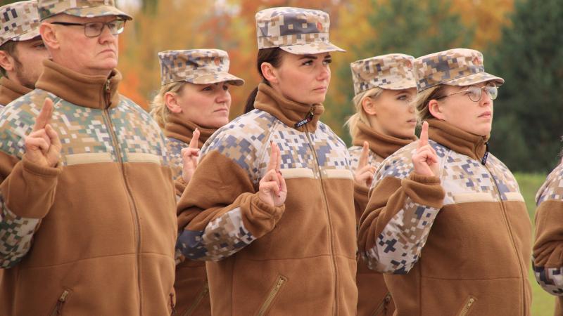 Zemessargi dod zvērestu