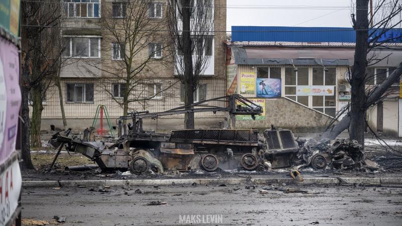 Kara postījumi Ukrainā