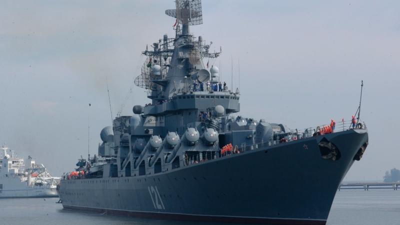 Krievijas Melnās jūras flotes flagmanis - "Moskva"