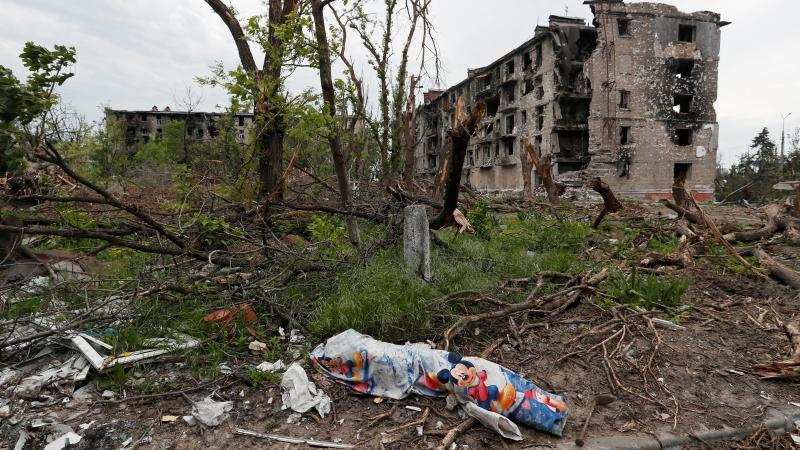 Ukraina pēc krievu okupantu uzbrukuma