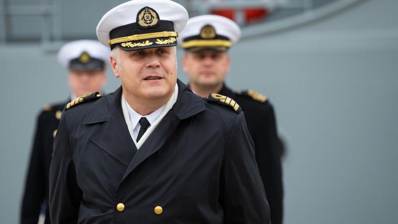 Jūras spēku bijušais komandieris jūras kapteinis Kaspars Zelčs