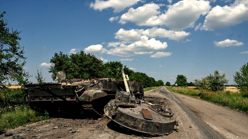 Iznīcināti Krievijas karasp\eka tanki