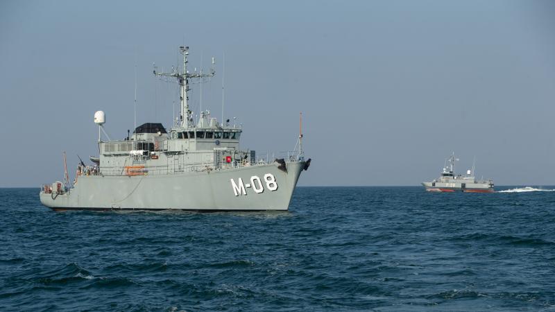 NBS Jūras spēku mīnu meklētājs M-08 "Rūsiņš"