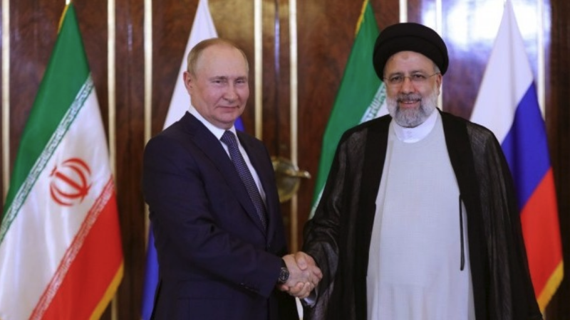 Irānas un Krievijas vadītāju tikšanās
