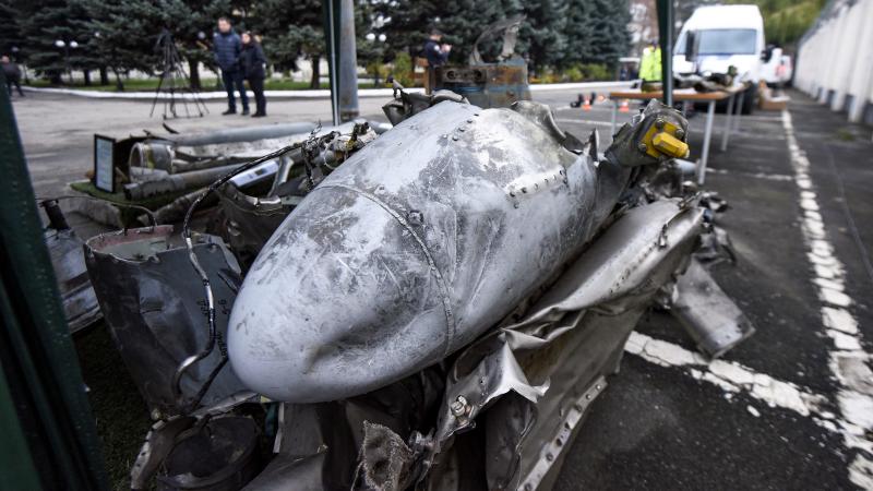 Ukrainā nokritušās Krievijas raķetes atlūzas