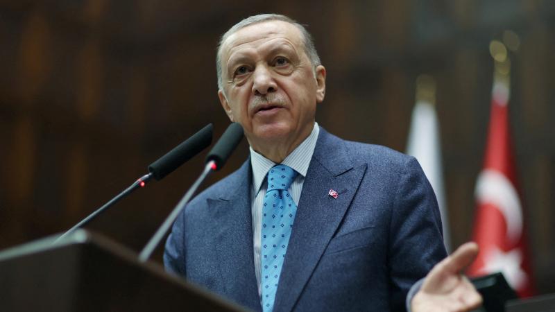 Turcijas prezidents Radžips Tajips Erdogans