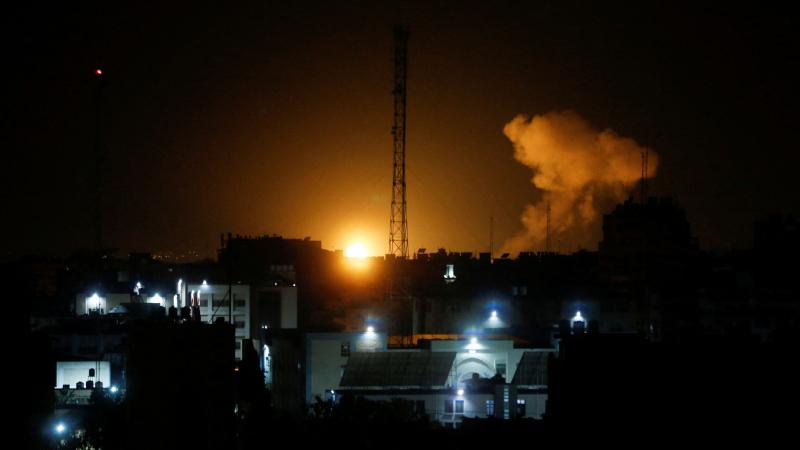 Izraēlas Aizsardzības spēku veiktais trieciens Gazas joslā