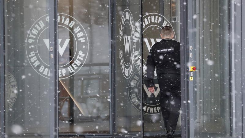 Vāgnera grupas galvenā mītne Sanktpēterburgā, Krievijā