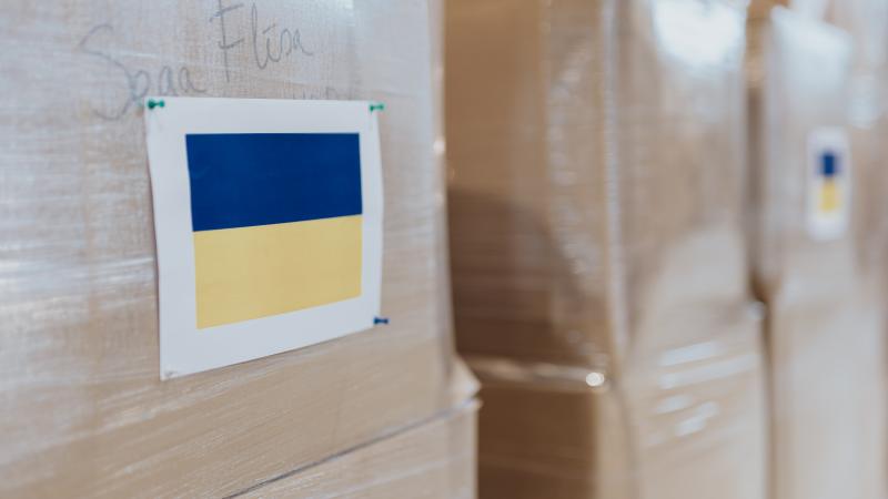 Palīdzības krava Ukrainas bruņotajiem spēkiem