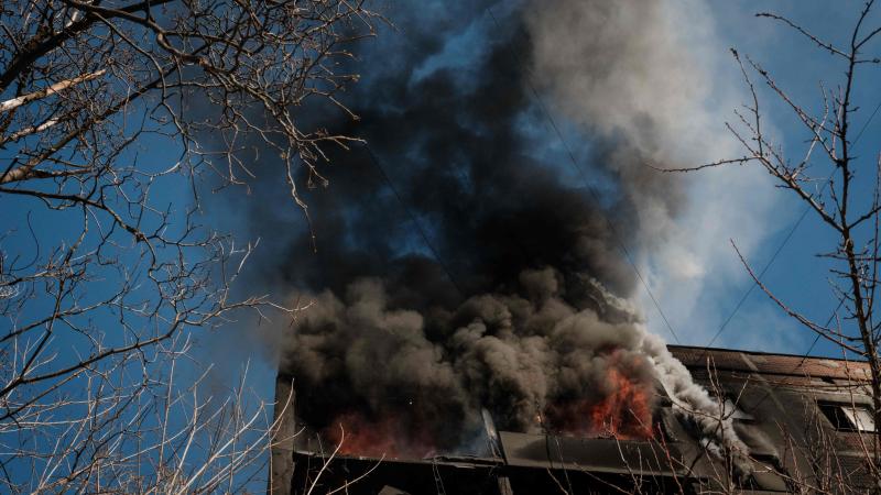 Krievijas apšaužu sekas Ukrainā