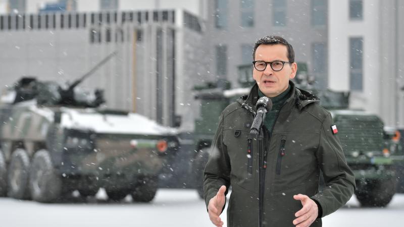 Polijas premjerministrs Mateušs Moraveckis