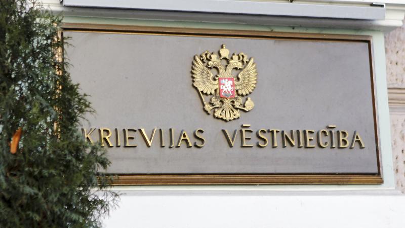 Agresorvalsts Krievijas vēstniecība Rīgā