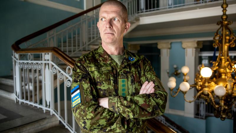 Igaunijas Aizsardzības spēku komandieris ģenerālis Martins Herems