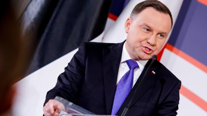 Polijas prezidents Andžejs Duda