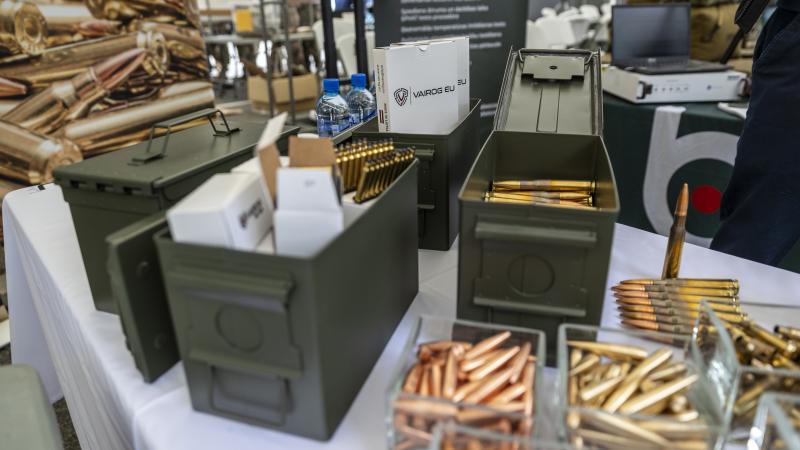Latvijas uzņēmuma "Vairog EU" ražotā munīcija