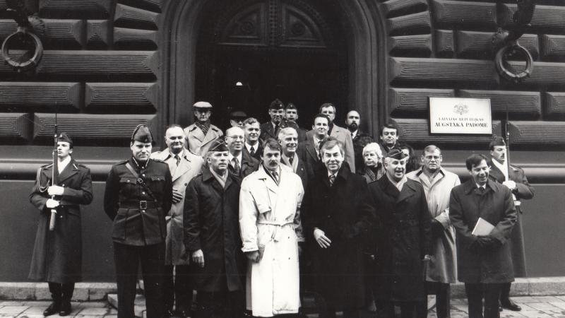 ASV ģenerālleitnanta Džona B. Koneveja delegācija Latvijā 1992. gadā