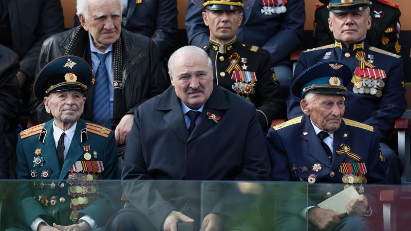 Savārgušais Baltkrievijas diktators Aleksandrs Lukašenko