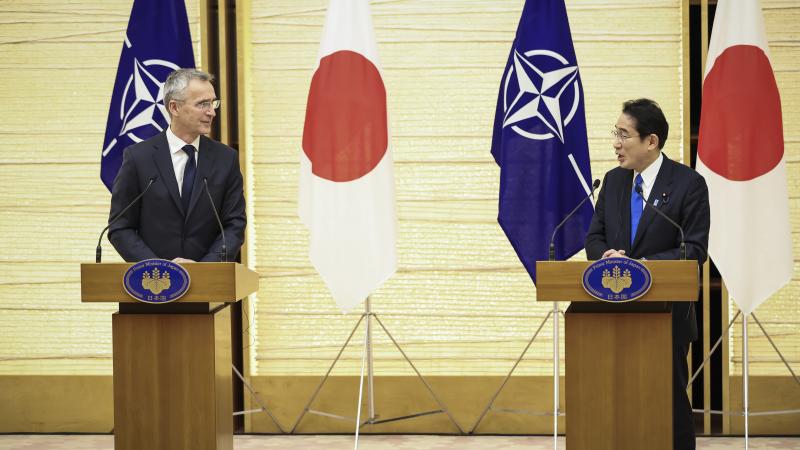NATO ģenerālsekretāra Jensa Stoltenberga tikšnās ar Japānas ministru prezidentu Fumio Kišida