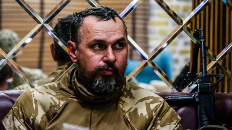 Ukrainas kinorežisors un Ukrainas bruņoto spēku karavīrs Oļegs Sencovs