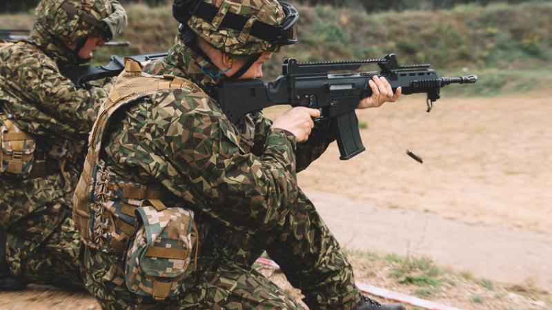 Valsts aizsardzības dienesta karavīru militārā pamatapmācība