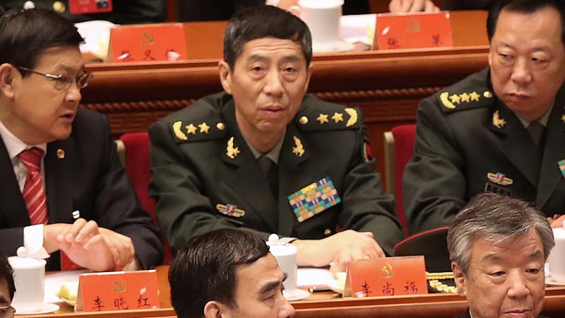 Ķīnas aizsardzības ministrs ģenerālis Li Šanfu