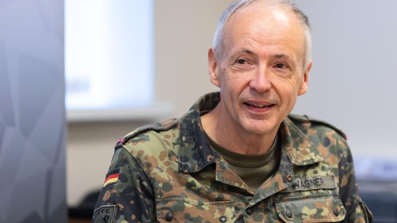 Apvienoto spēku mācību centra Bidgoščā komandieris, Vācijas armijas ģenerālmajors Norberts Vāgners