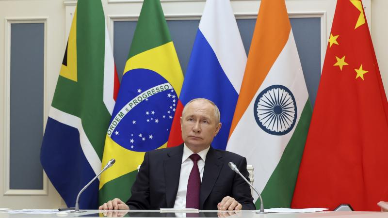Krievijas diktatora V. Putina uzruna BRICS samitā
