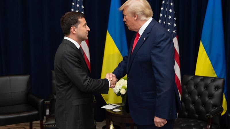 Ukrainas prezidenta tikšanaās ar bijušo ASV prezidentu D.Trumpu 2019.gadā