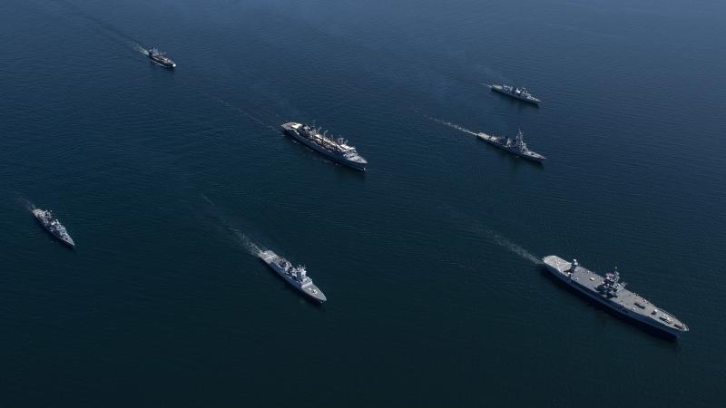NATO kuģi Baltijas jūrā