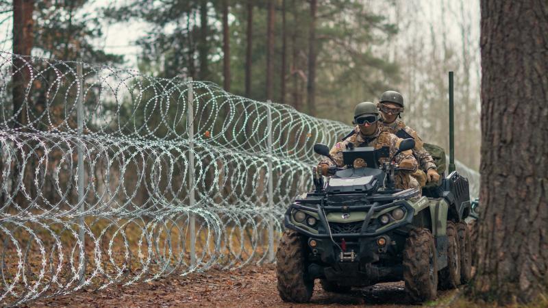Sauszemes robeža ar Baltkrieviju