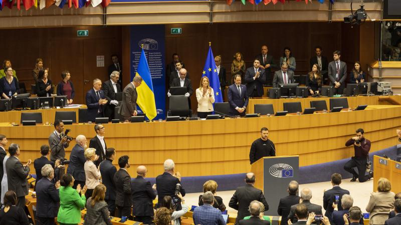Ukrainas prezidents Eiropas parlamentā