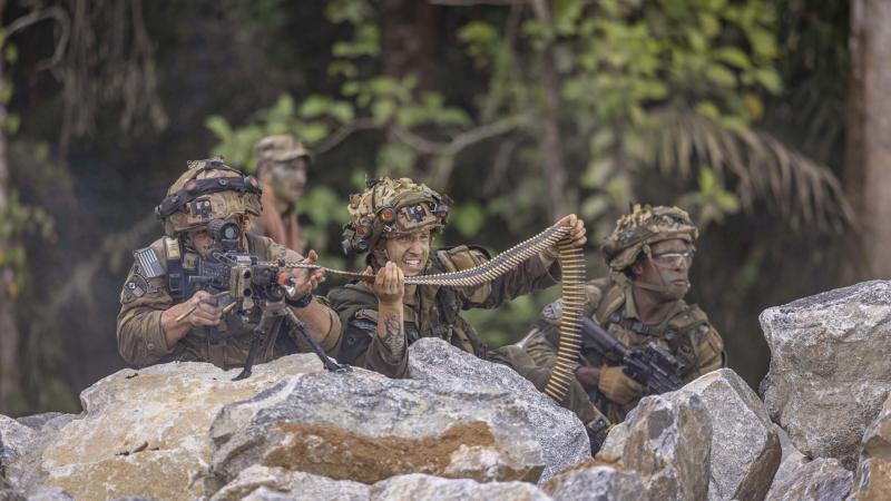 Brizīlijas armija veic militārās m;ācības