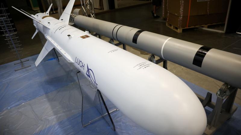 Ukrainas uzņēmuma "Luč" izstrādātā pretkuģu raķete "Neptune'