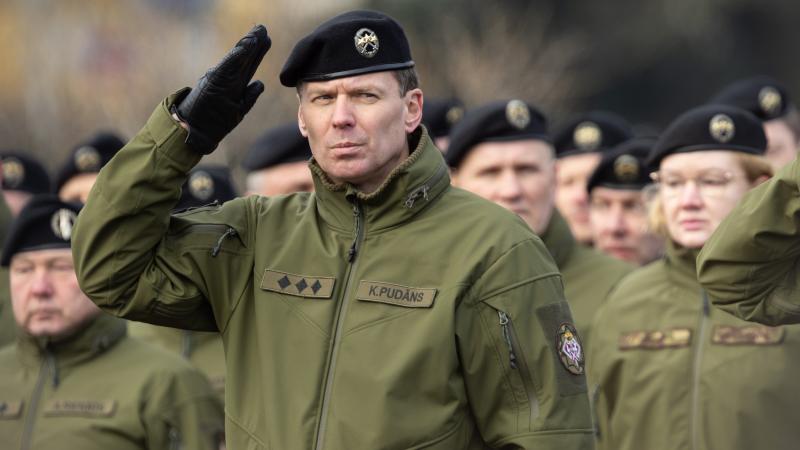 Zemessardzes komandieris brigādes ģenerālis Kaspars Pudāns