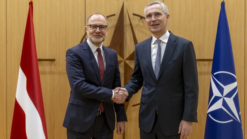 Aizsardzības ministra Andra Sprūda tikšanās ar NATO ģenerālsekretāru Jensu Stoltenbergu