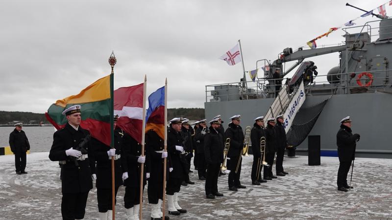 BALTRON komandiera maiņas ceremonija / Jūras Spēki