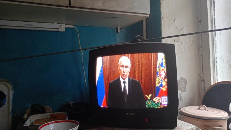 V. Putins televīzijā