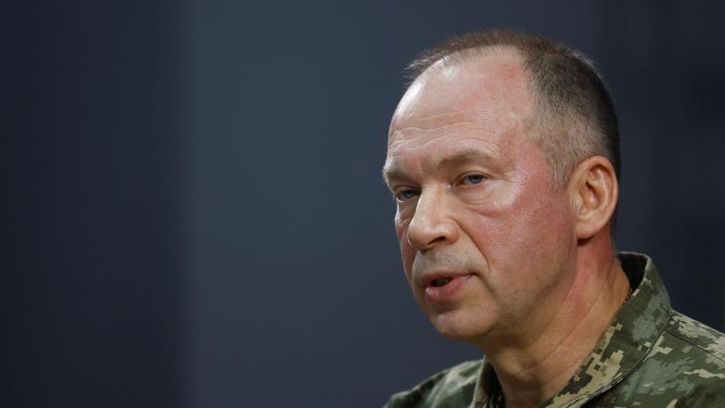 Ukrainas armijas jaunais virspavēlnieks Oleksandrs Sirskis
