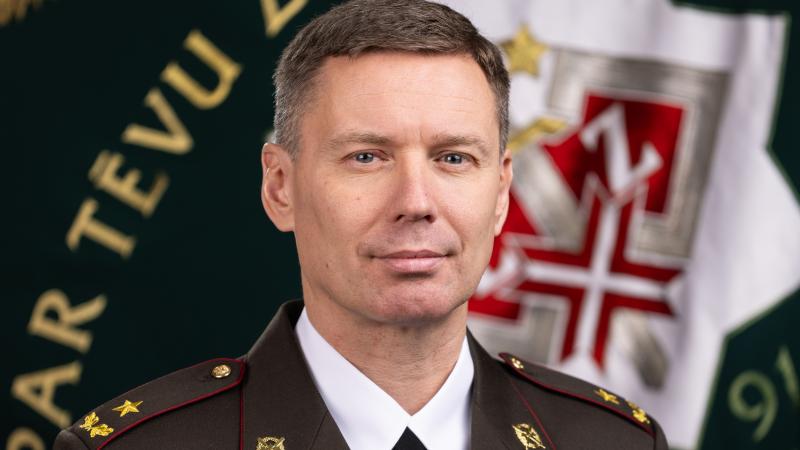 Zemessardzes komandieris brigādes ģenerālis Kaspars Pudāns