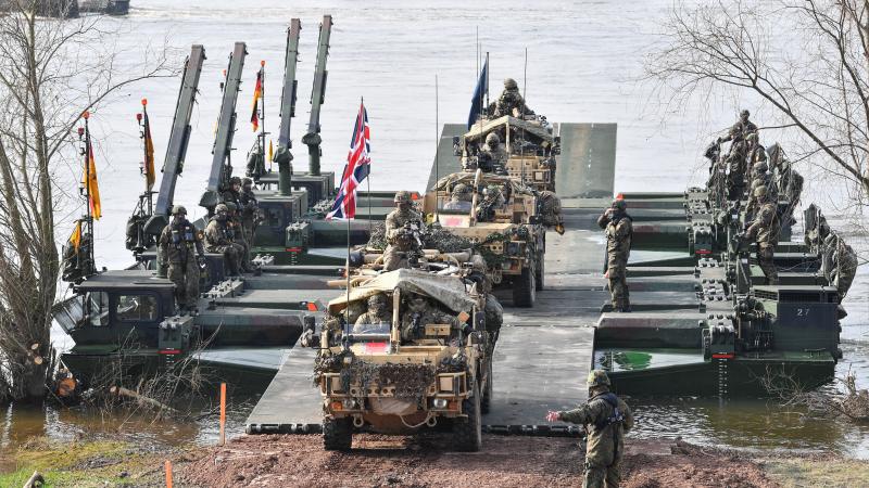 NATO spēki uz Vislas upes