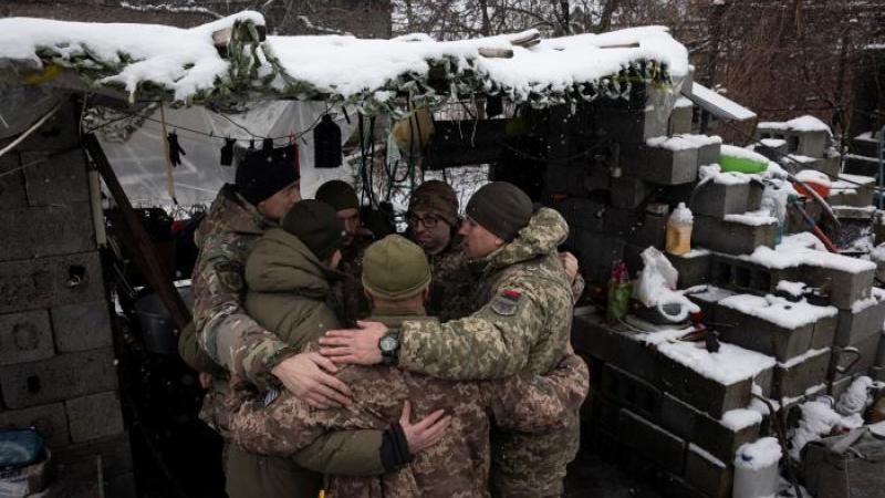 Ukrainas karavīri frontē