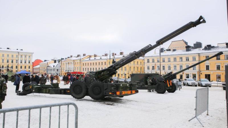 "Patria" ražotā 155mm haubice