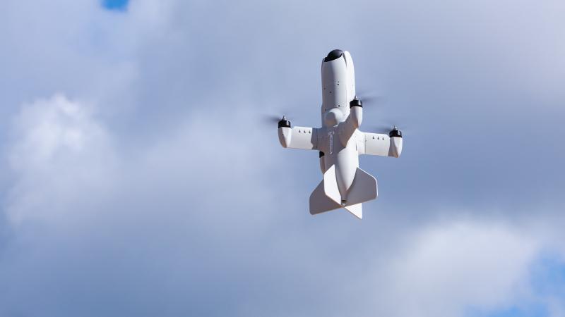 Aizsardzības industrijas bezpilota sistēmu testi poligonā "Sēlija"(Informatīvs attēls)